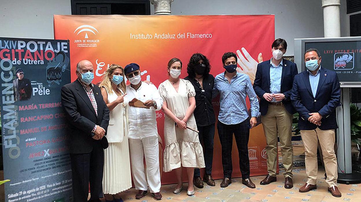 La presentación del Potaje Gitano de Utrera realizada hace pocas fechas en el Instituto Andaluz del Flamenco