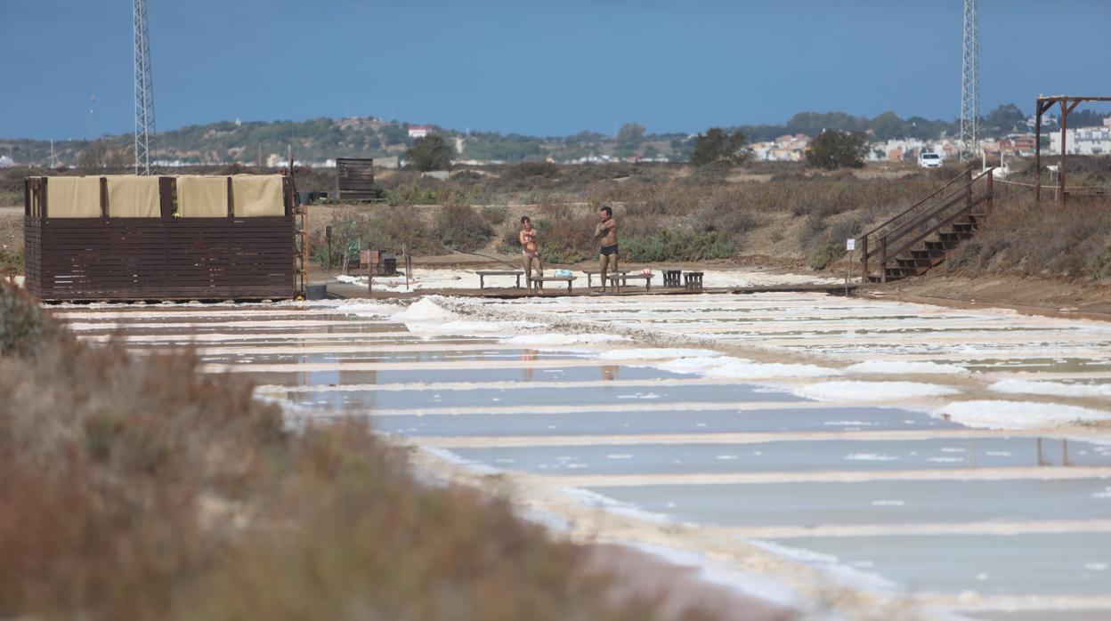 Spa salino en Salinas de Chiclana.