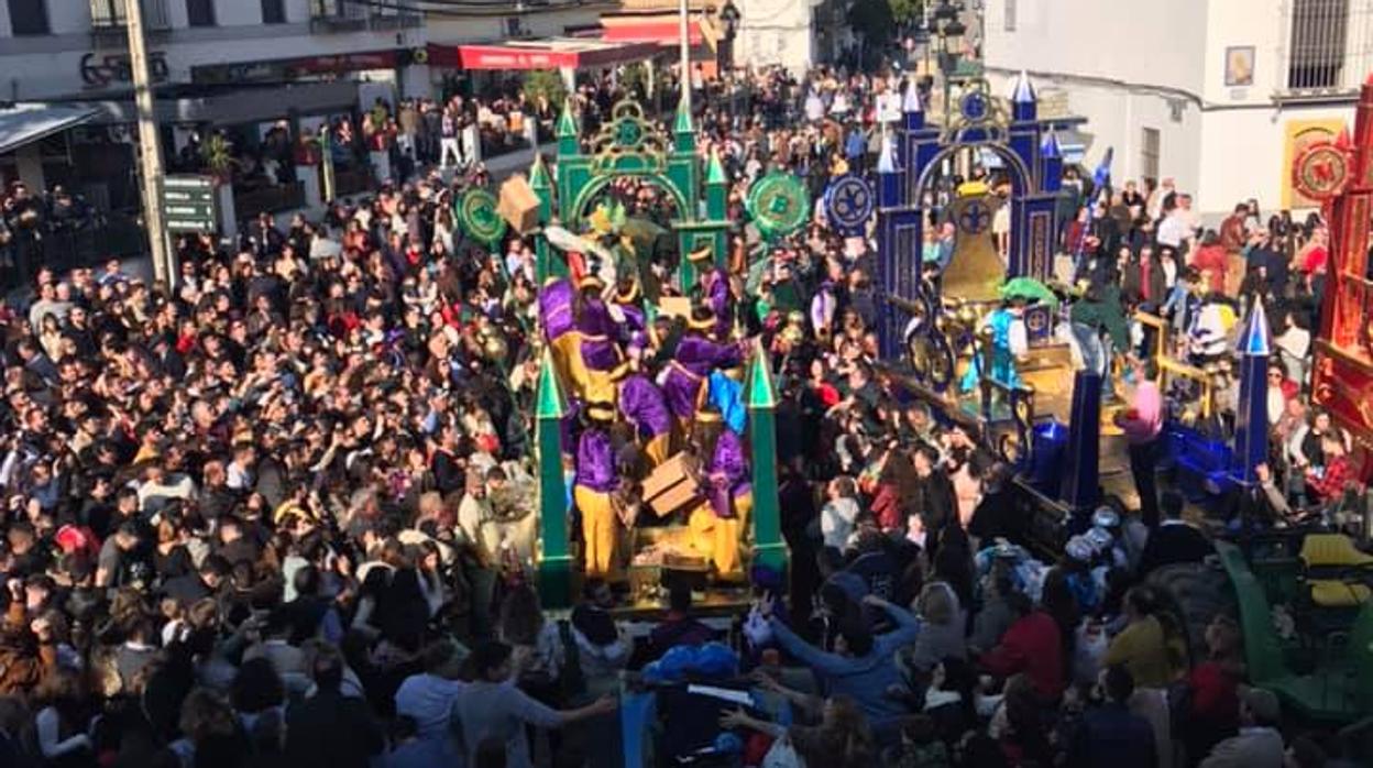 Fotografía de la pasada edición de la Cabalgata de Gerena