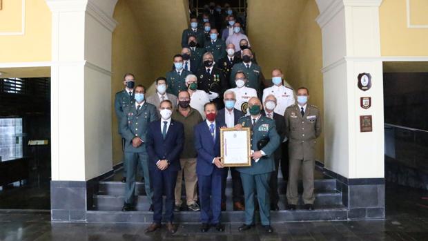 La Guardia Civil recibe la Medalla de Oro de la ciudad de Chiclana