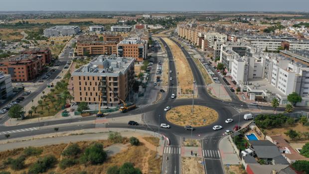 Comienzan las obras de la Ronda Sur de Mairena del Aljarafe para crear un paseo verde de dos kilómetros