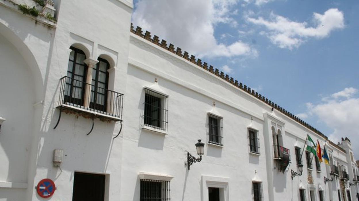 Fachada del antiguo palacio del Conde-Duque de Olivares, Sevilla