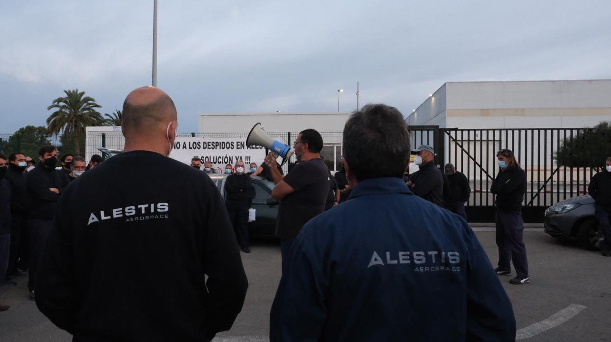 Los trabajadores celebraron una asamblea este jueves sobre el resultado de la última reunión