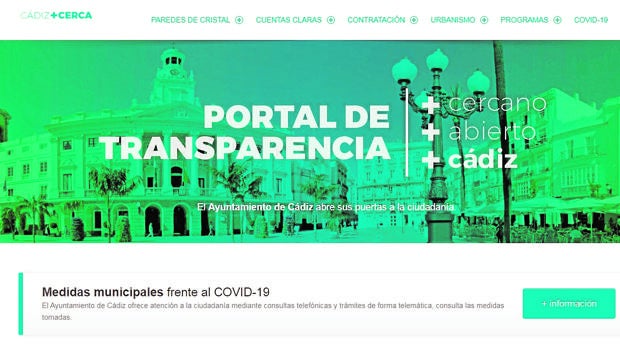 El Consejo de Transparencia y Protección de Datos investigará al Ayuntamiento de Cádiz