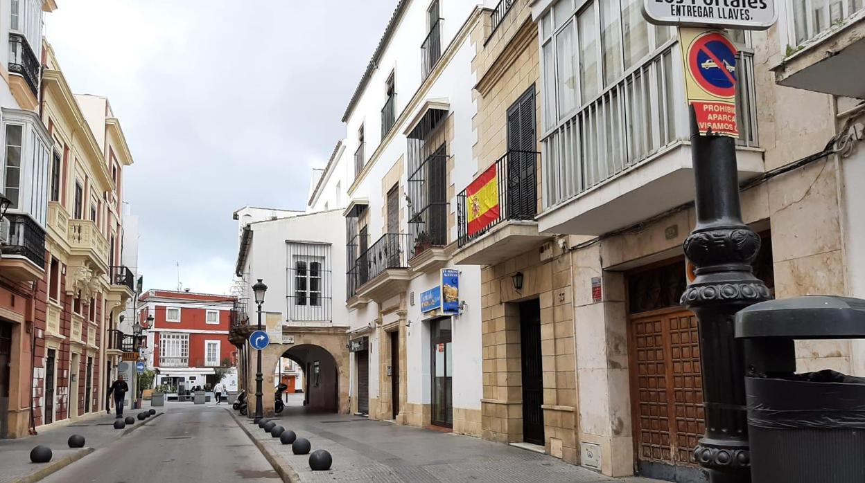 Zona del centro de la localidad portuense