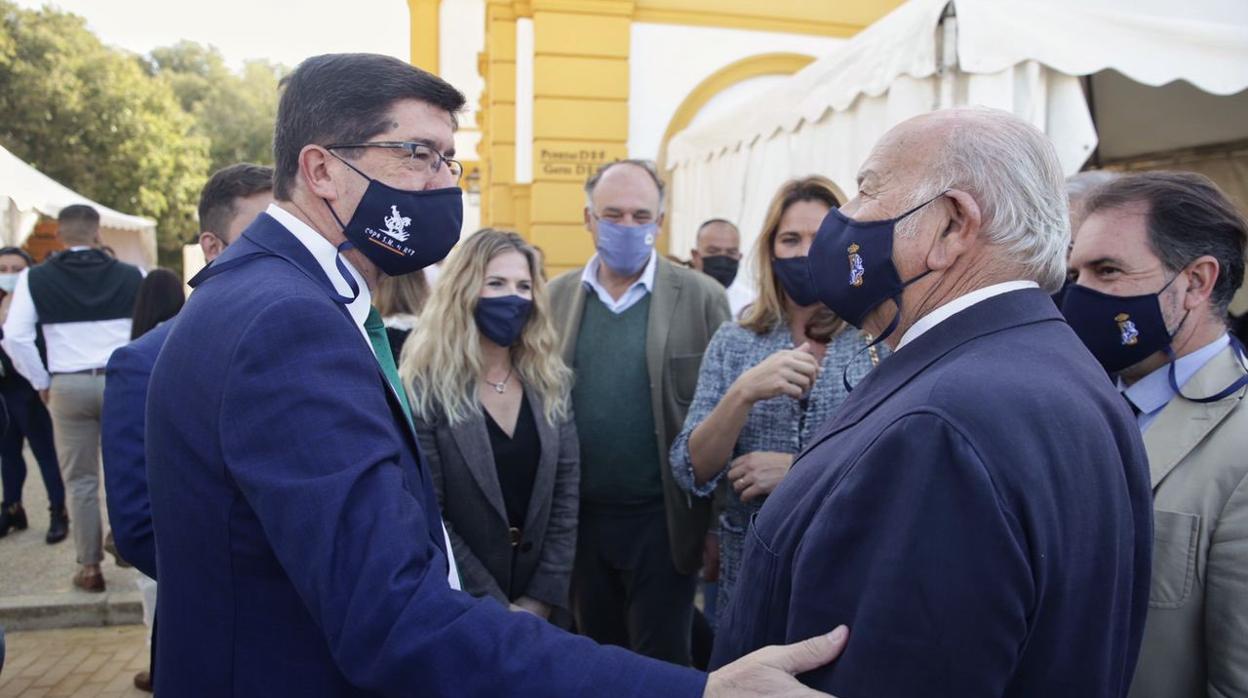 La entrega de premios de la Copa del Rey de Doma Vaquera en la Real Escuela Andaluza de Arte Ecuestre, con sede en Jerez.