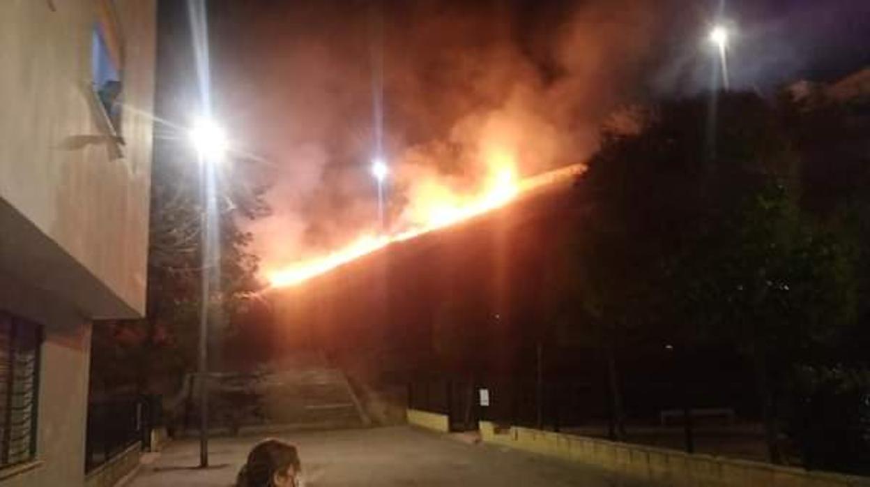 Uno de los incendios ocurridos últimamente en Coria del Río