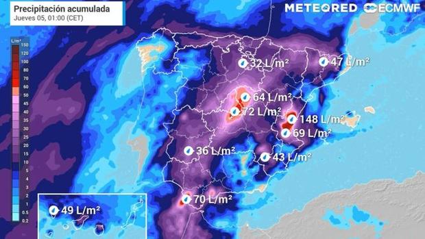 Adiós al tiempo veraniego en Cádiz; llegan las lluvias intensas