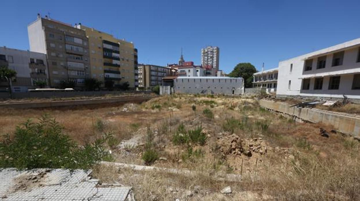 Solar del pabellón Portillo