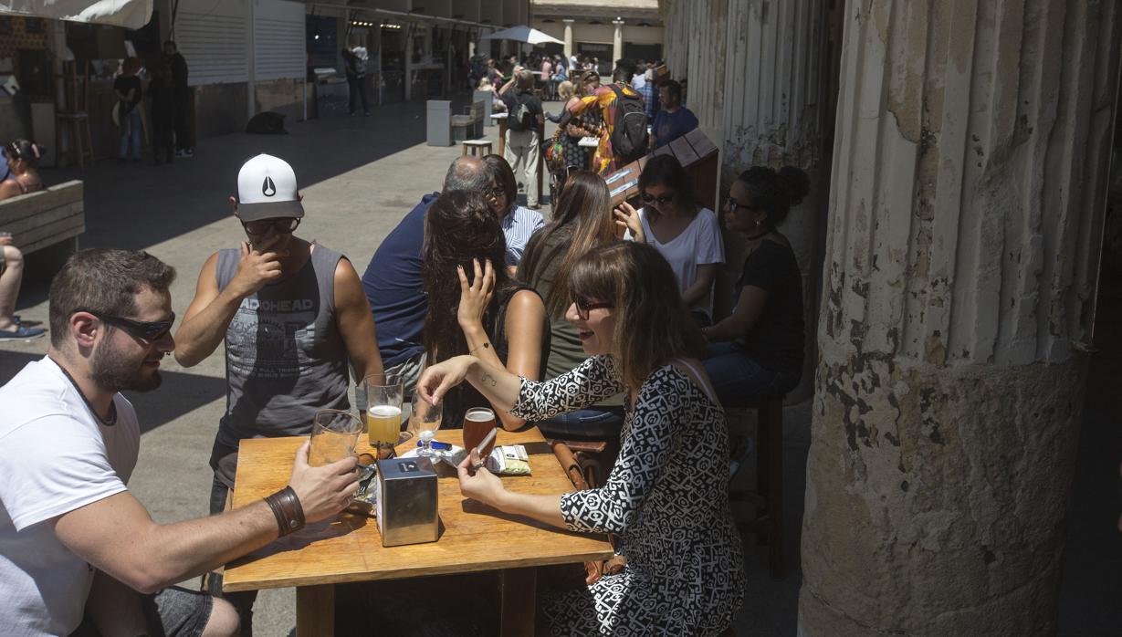 El Rincón Gastronómico del Mercado Central de Abastos de Cádiz.