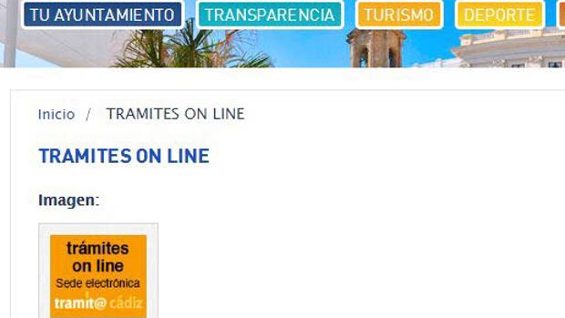 El PSOE de Cádiz denuncia que la sede electrónica municipal está inactiva