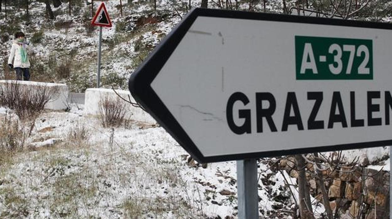 El frío de Filomena dejará nieve en la Sierra de Cádiz este fin de semana