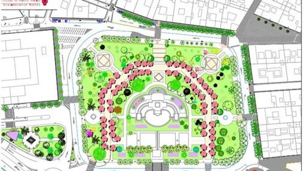 Martín Vila aclara que no se eliminará arbolado en la plaza de España