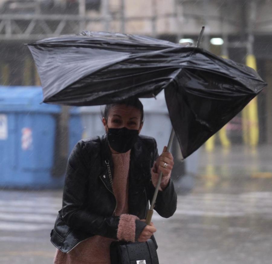 El temporal de lluvia en Cádiz, en imágenes