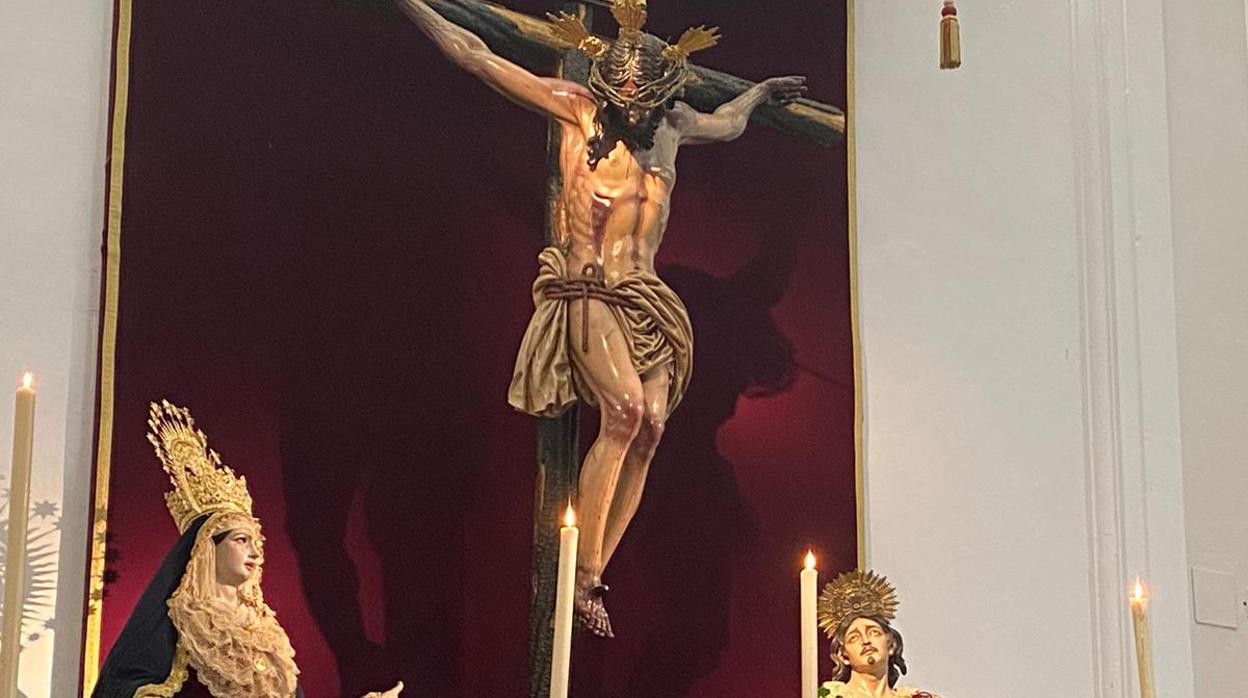 Tirulares de Las Aguas en la iglesia del Pilar de San Felipe Neri.