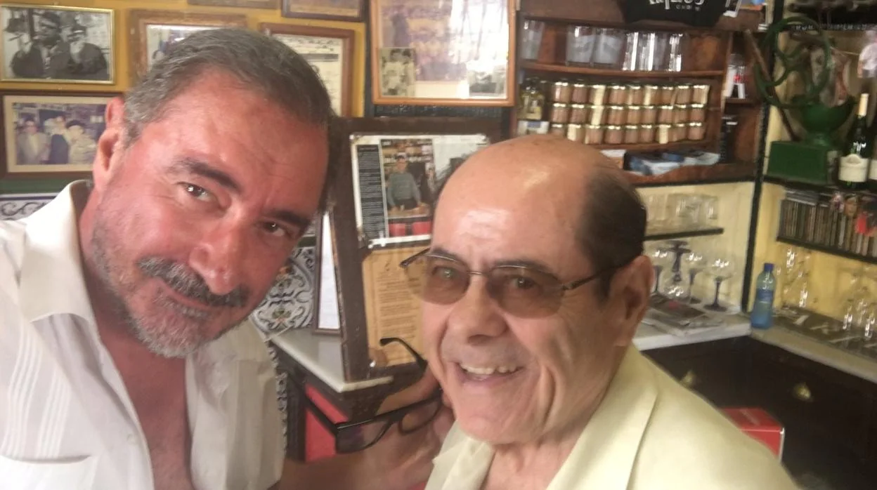 Carlos Herrera y Pepe Manteca en una imagen de 2016
