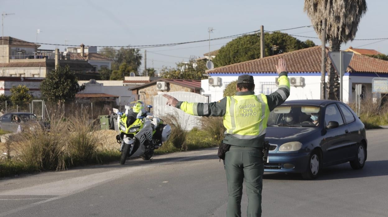 Control de la Guardia Civil