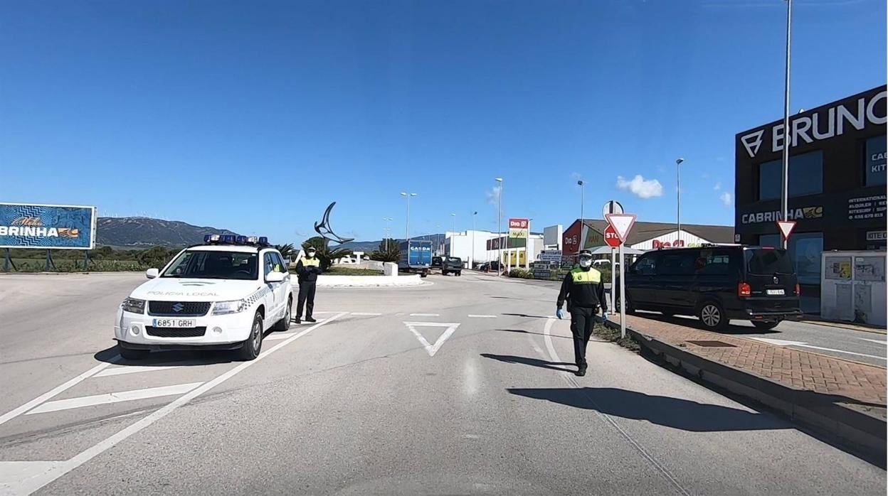 La Policía Local de Tarifa.