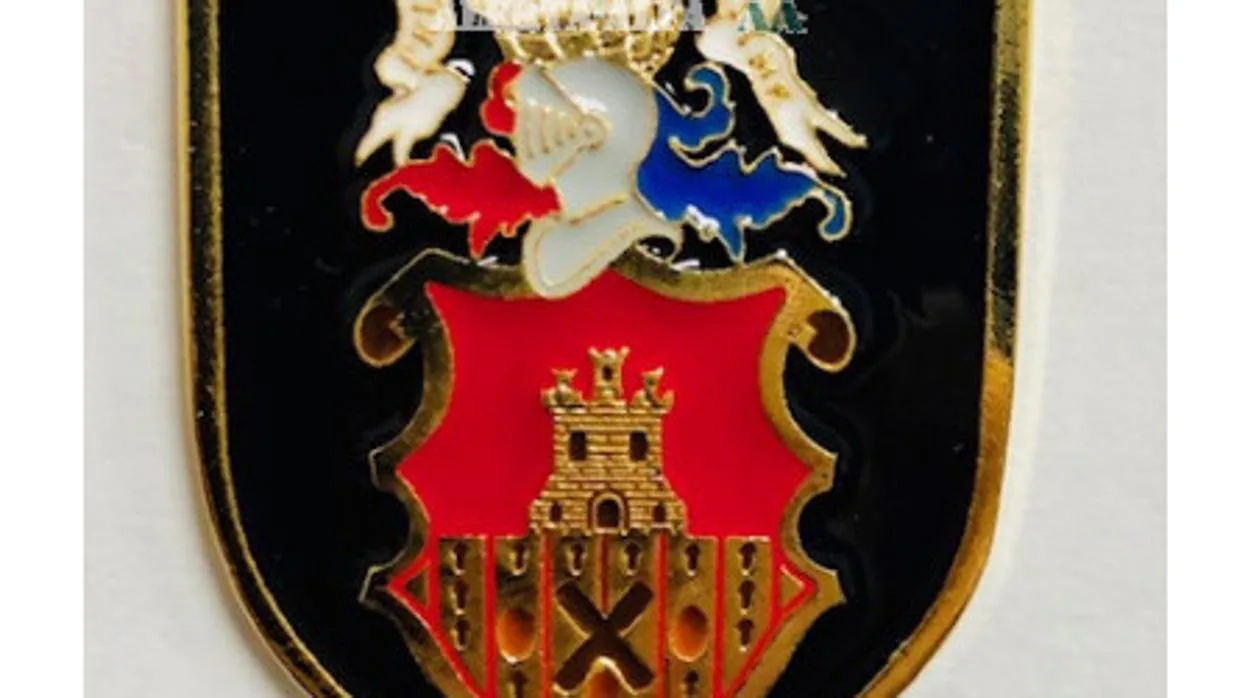 Imagen del distintivo de mérito Juan Sebastián de Elcano.