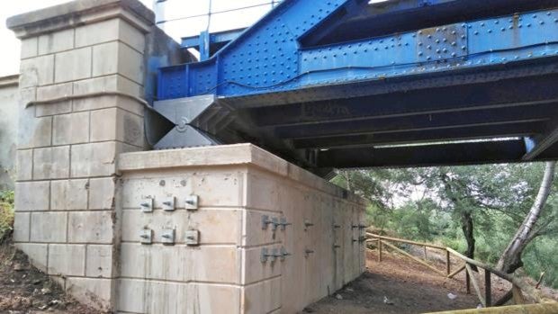 Finalizan las obras de emergencia en el puente de La Barca