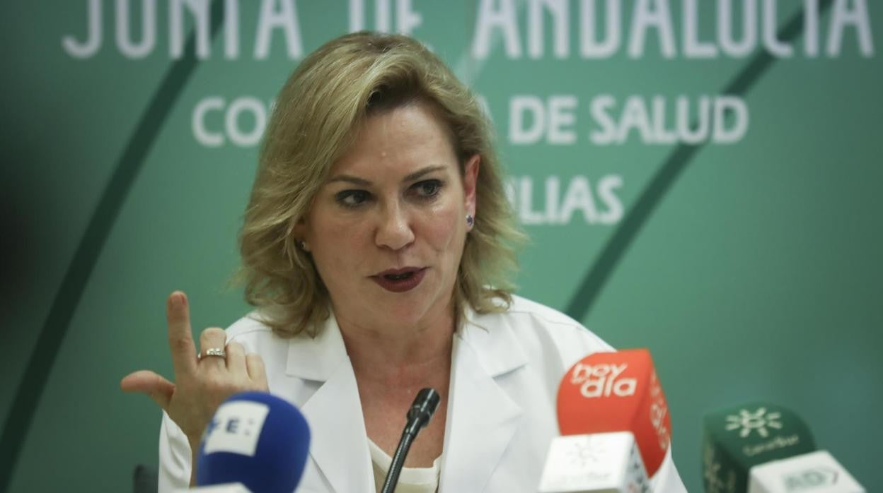 La portavoz del Consejo Asesor de Alertas de Salud Pública de Alto Impacto de Andalucía, Inmaculada Salcedo.