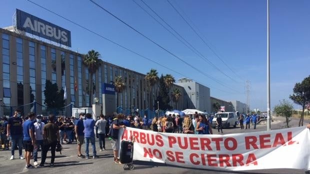 Airbus Puerto Real une sus fuerzas y hace su propia guerra contra el cierre