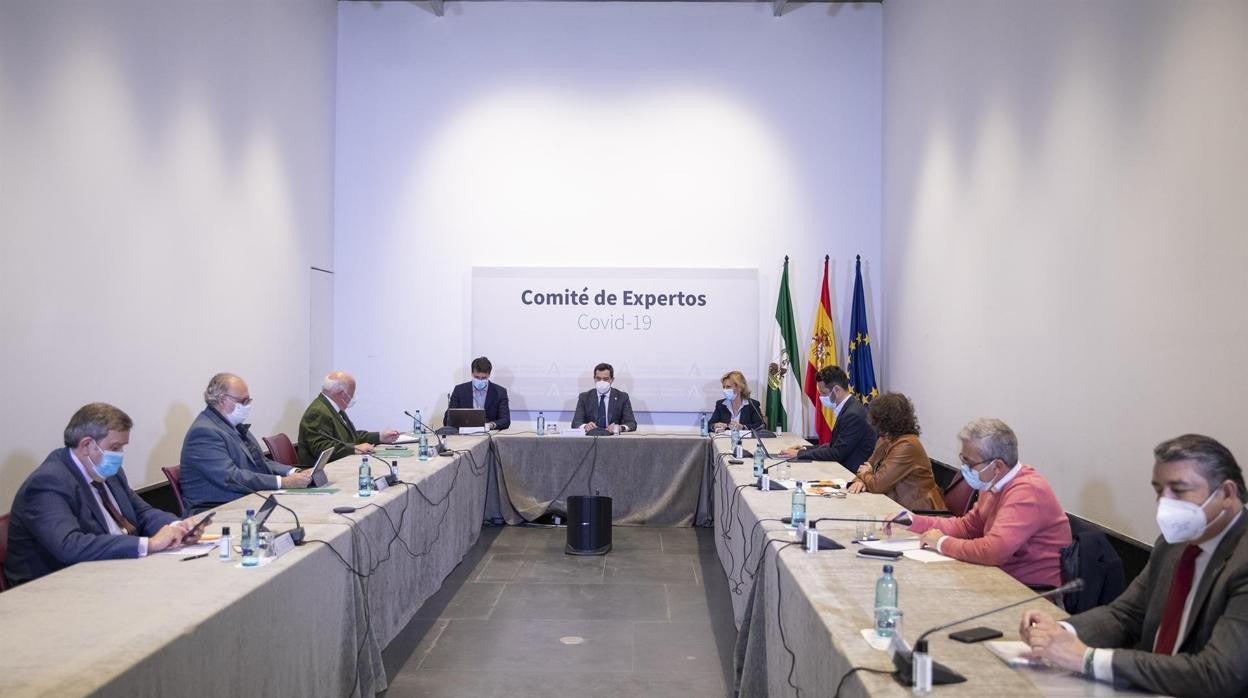 Reunión del comité de expertos.