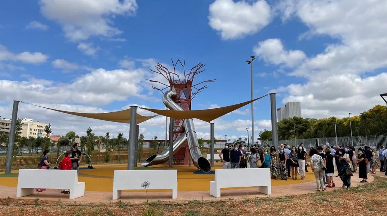 Una de las principales atracciones del recién inaugurado Parque Central de Mairena del Aljarafe