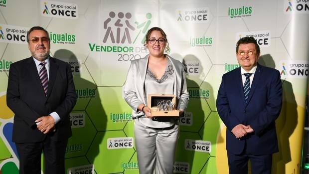 María Fernández, de El Cuervo, elegida mejor vendedora de la ONCE en Sevilla en 2020