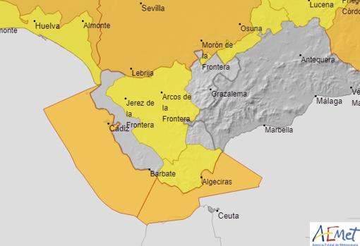 El tiempo en Cádiz: Alerta naranja en la provincia con calor y levante fuerte