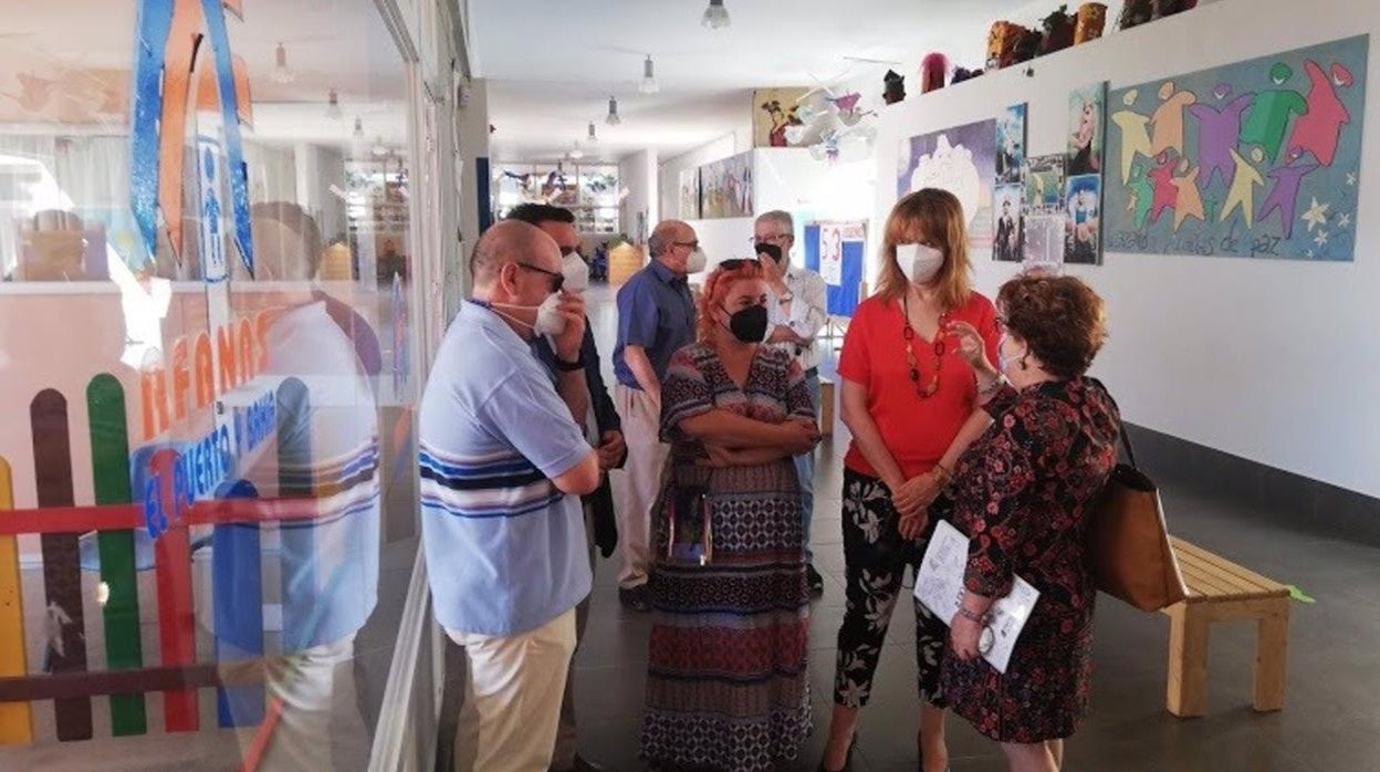 Ana Fidalgo durante la inauguración de las Escuelas de Verano.