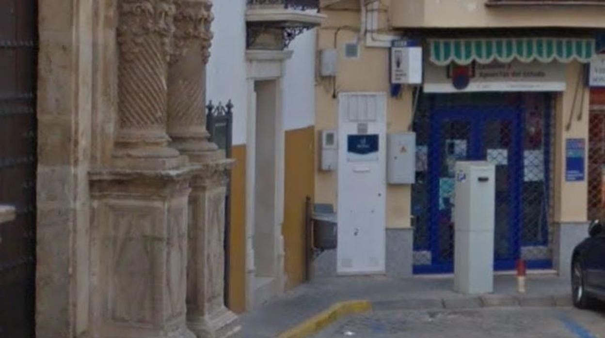 Administración de Lotería 1 de Morón, en la calle Ánimas