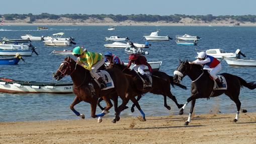 Carreras de caballos de Sanlúcar.