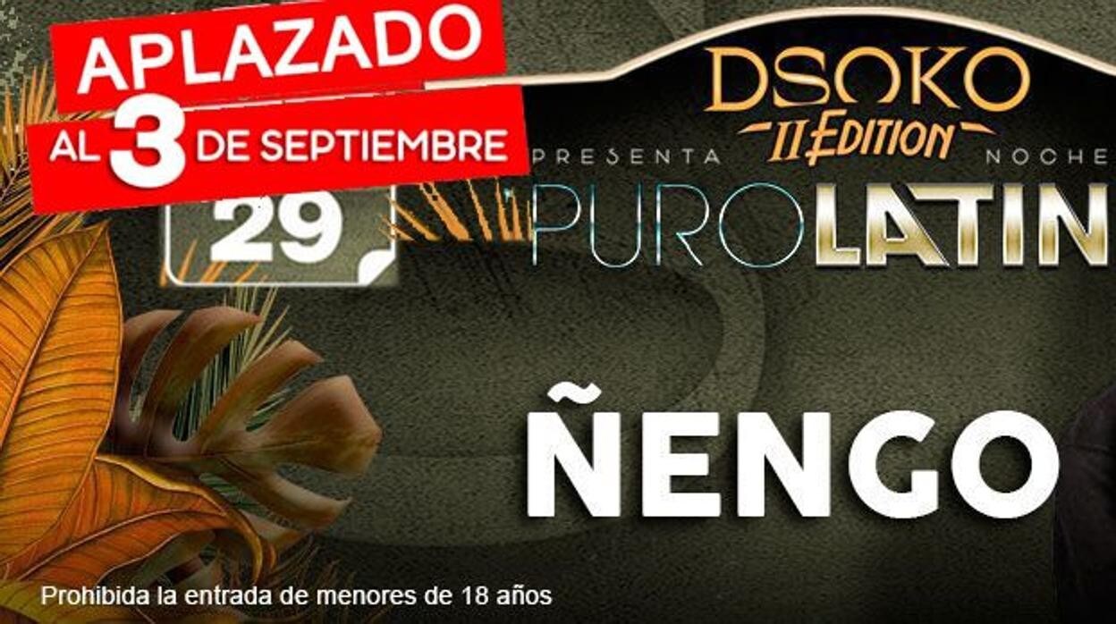 Ñengo Flow aplaza sus actuaciones en el Dsoko Fest