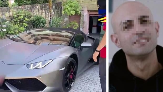 El 'capo' de la droga que traficaba con furgonetas de Amazon clonadas y paseaba por El Puerto con su Lamborghini