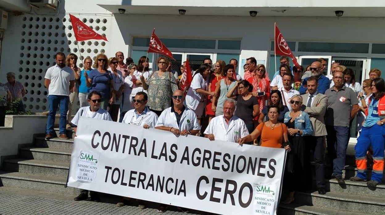 Manifestación de los sanitarios, en una imagen de archivo.