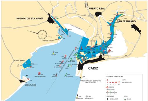 El azul más claro representa la zona II de Aguas de la Autoridad Portuaria, la zona donde se construiría el proyecto.