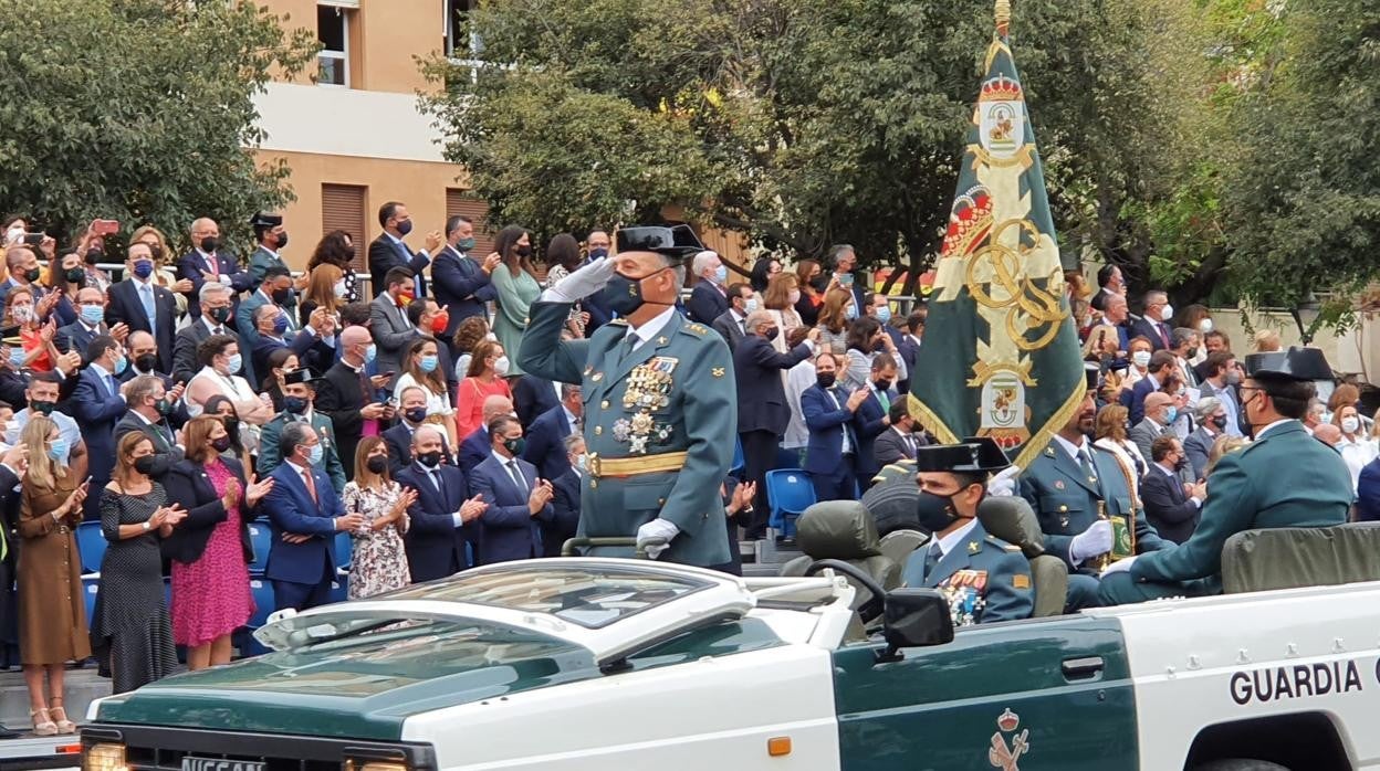 El Coronel Núñez manda la Agrupación de Unidades que desfila en Córdoba en honor a la Patrona de la Guardia Civil