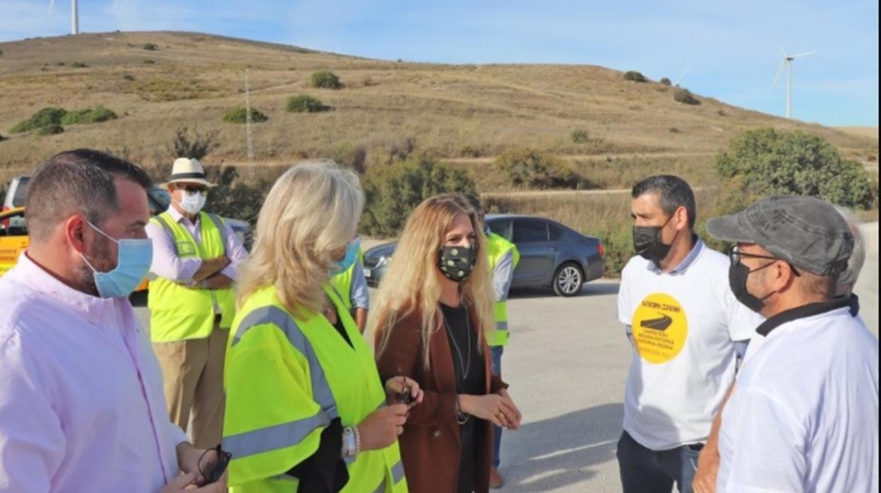 Las obras de la A-389 entre Paterna y Medina superan el 20% de los trabajos ejecutados