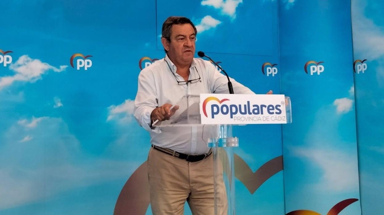 José Loaiza, portavoz del PP en Diputación.