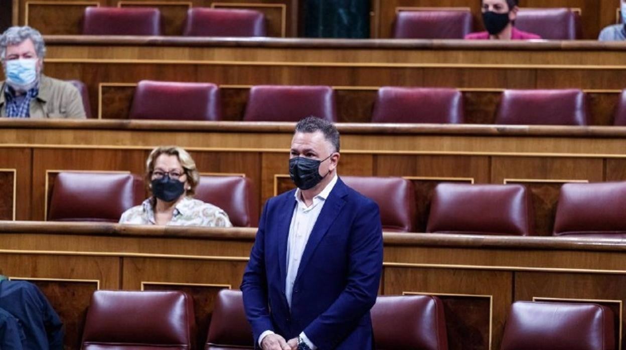 Juan Antonio Delgado en el Congreso