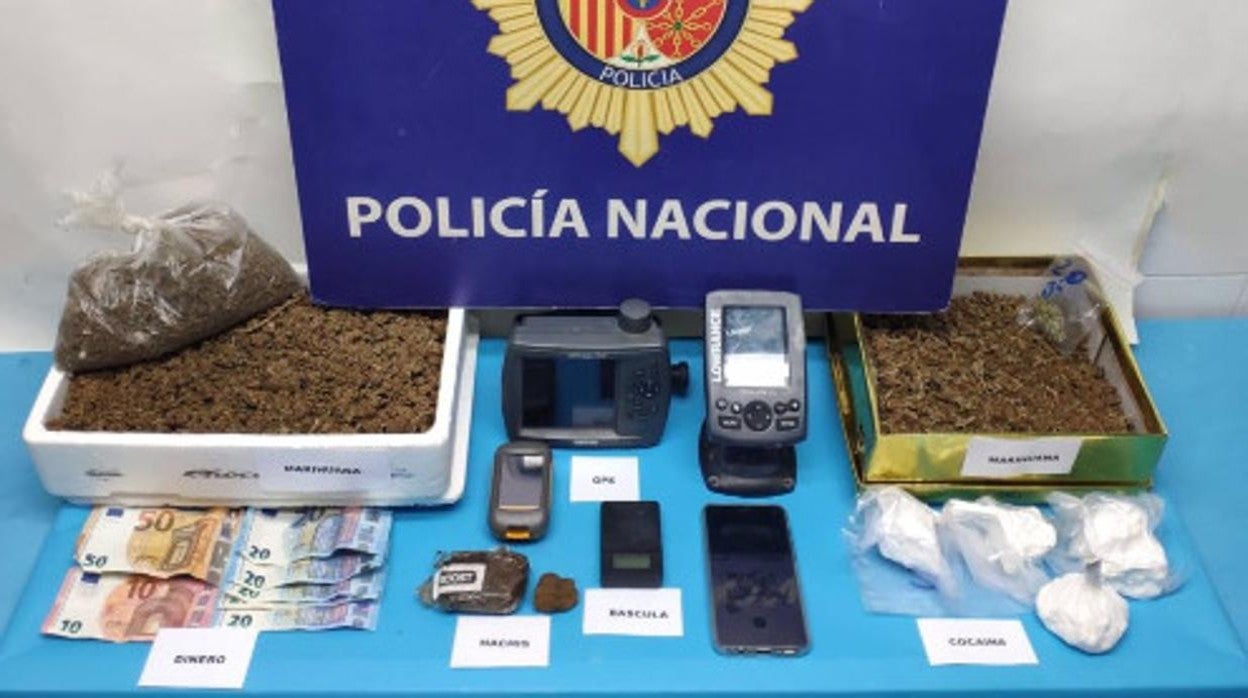 Detenido en El Puerto como presunto autor de un activo punto de venta de drogas en el centro urbano