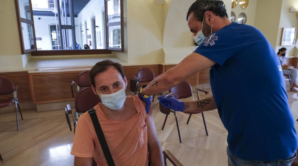 Tasa Covid en Cádiz