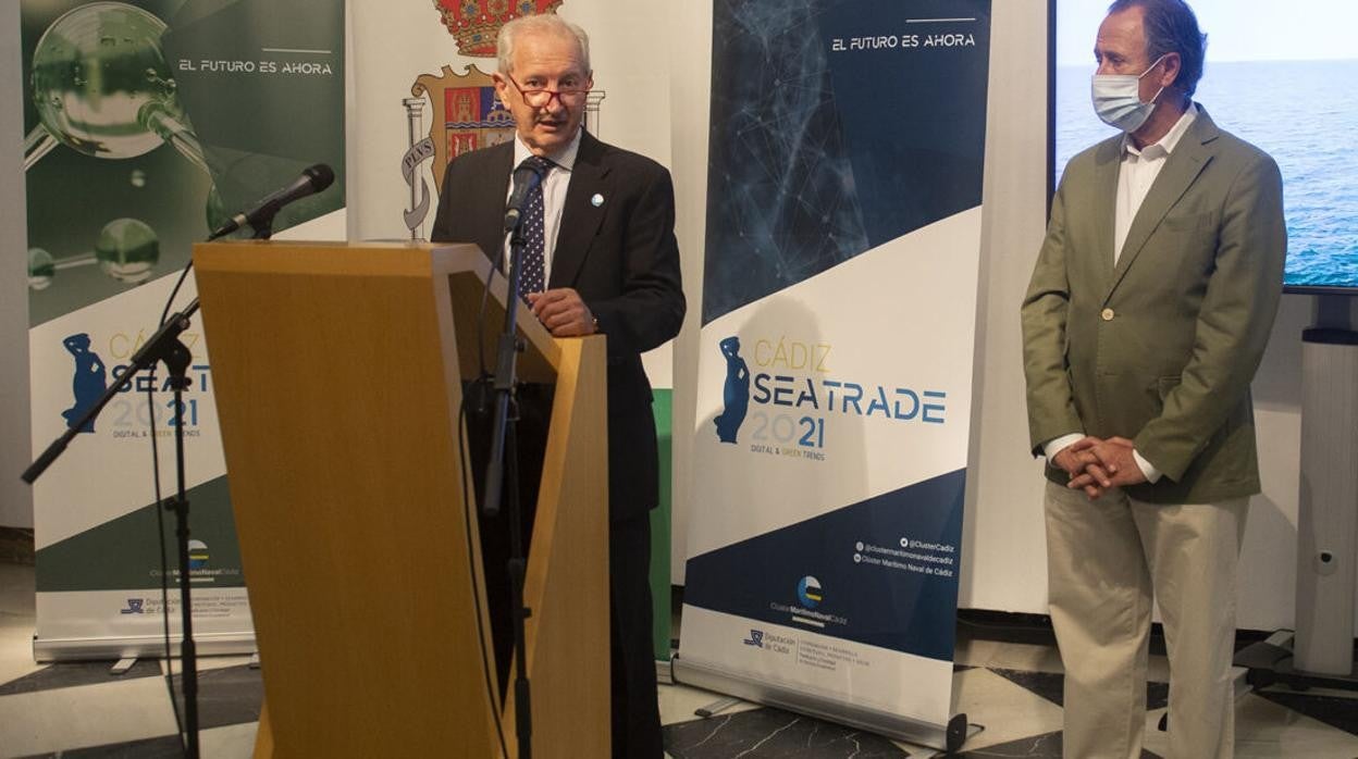 Presentación de las jornadas Seatrade 2021, promovidas por el Cluster Naval de Cádiz