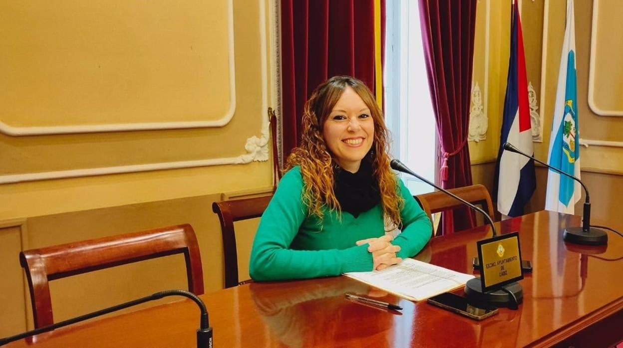 Lorena Garrón, concejala de Feminismos del Ayuntamiento de Cádiz.