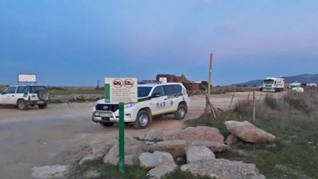 Freno a los quads y motos en el interior del  parque natural La Breña