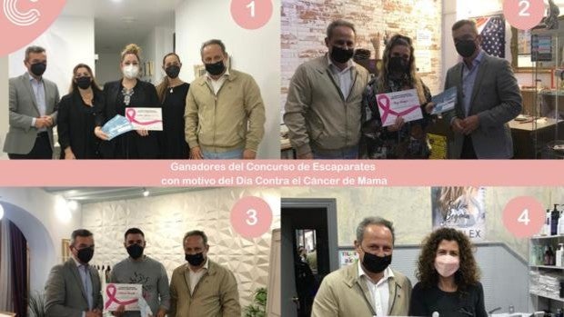 Cádiz Centro Comercial Abierto y la Asociación Española Contra el Cáncer entregan los premios del concurso de escaparates