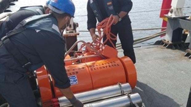 El Buque Hidrográfico 'Malaspina' despliega este martes los sismómetros de fondo marino en La Palma