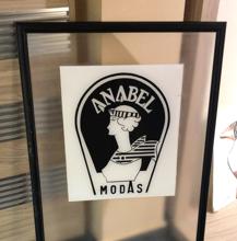 Primer logo de Anabel en los 80.