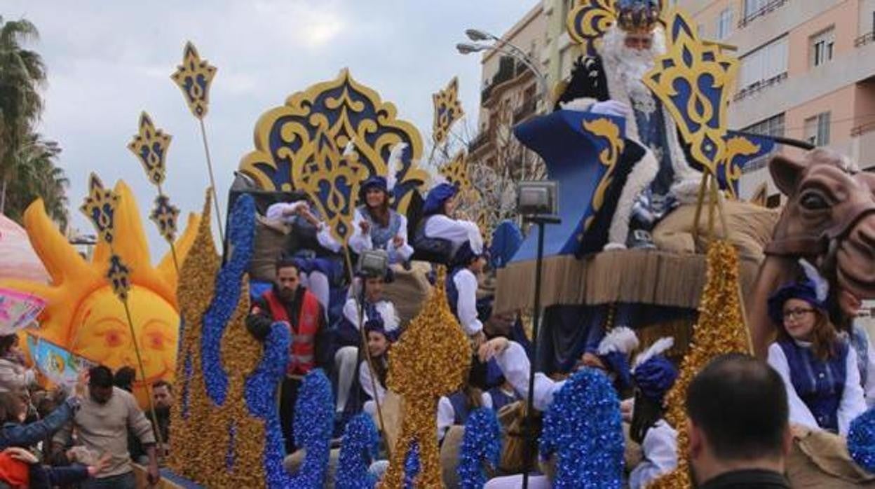 Cabalgata de Reyes en Navidad